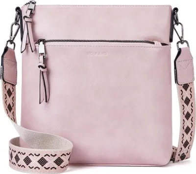 Obrázek produktu pro Středně velká dámská taška přes rameno z veganské kůže, crossbody kabelka
