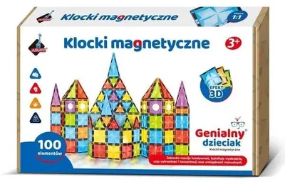 Obrázok produktu pre Magnetické kocky, 100 dielov – Askato