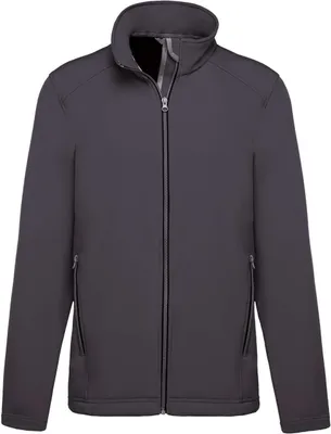 Produktbild von Kariban Uni Softshell Jacke Übergangsjacke Freizeit Jacke, Größe:S, Farbe:Titanium