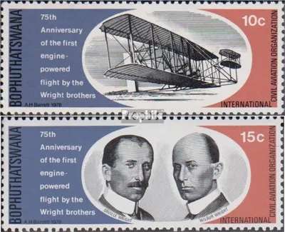 Produktbild von Briefmarken Bophuthatswana 1978 Mi 33-34 (kompl.Ausg.) postfrisch Motorflug