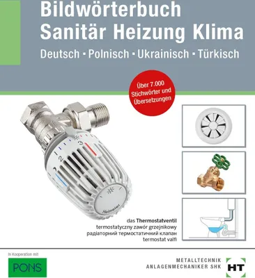 Produktbild von Bildwörterbuch Sanitär, Heizung, Klima