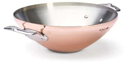 Produktbild von De Buyer WOK MIT 2 GRIFFEN PRIMA MATERA Ø 32CM