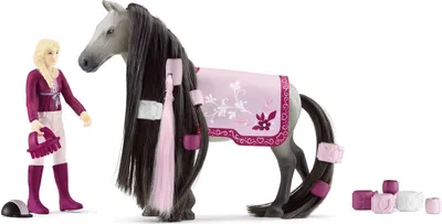 Obrázek produktu pro schleich HORSE CLUB Sofia’s Beauties 42584, Brushable hair, Horse with rider, Horses, 3 rok/roky, Vícebarevný, Plast