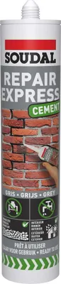 Produktbild von Repair express ciment - Acryl-Spachtelmasse mit Kornstruktur - Soudal