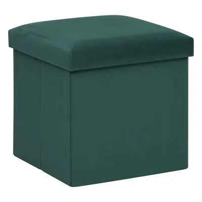 Produktbild von Hocker mit Ablagefach, universell gepolsterter Hocker mit zusätzlichem Stauraum