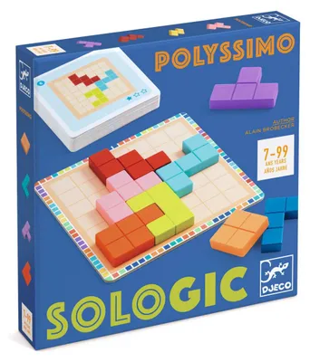 Image de Jeu de logique Polyssimo, Djeco