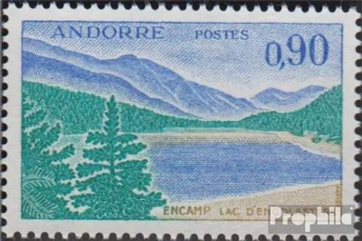Produktbild von Briefmarken Andorra - Französische Post 1971 Mi 234 (kompl.Ausg.) postfrisch Landschaft