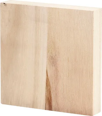 Produktbild von Creativ Company 57682, Quadratisch, Holz, Holz, Einfarbig, 96 x 96 mm, 20 mm