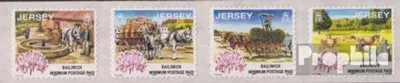 Produktbild von Briefmarken GB - Jersey 1999 Mi 855II-858II Viererstreifen (kompl.Ausg.) postfrisch Freimarken