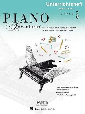 Produktbild von Piano adventures 5 - Unterrichtsheft 1/2