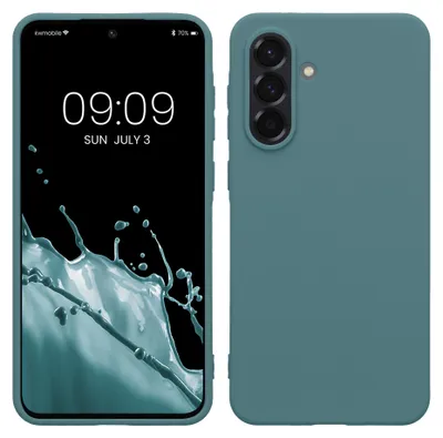Produktbild von kwmobile Handyhülle für Samsung Galaxy A36 5G Hülle - TPU Case - Kabelloses Laden - Schutzhülle Cover in Arctic Night