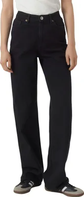 Produktbild von Vero Moda Tessa Wide Fit Jeans Schwarz 26 / 32 Frau Schwarz 26