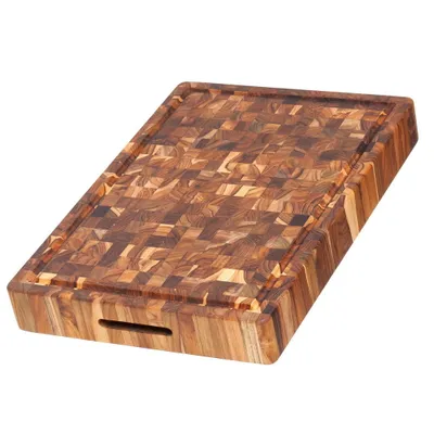 Obrázek produktu pro Teak Haus 313 End Grain krájecí prkénko, 51 x 35,5 x 6,4 cm