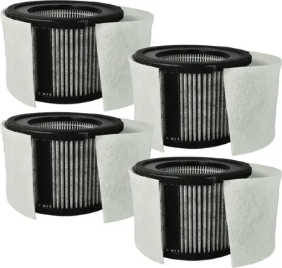 Produktbild von vhbw 4x Filter kompatibel mit Leifheit / Soehnle Airfresh Clean 300, 400 Luftbefeuchter - Luftfilter