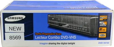 Image de Samsung DVD-6700 | Magnétoscope VHS / Lecteur DVD | BOÎTIER