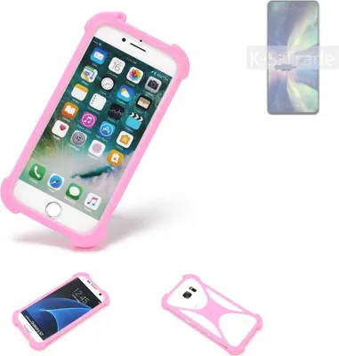 Produktbild von K-S-Trade Handy Hülle kompatibel mit ZTE Blade V40s Schutz Hülle Bumper Silikon Schutz Hülle Cover Case Silikoncase Silikonbumper TPU Softcase