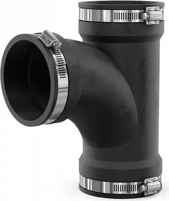 Produktbild von Crassus Abzweig CRA15073 118, 106-119mm, 4", flexibel, 0,6 bar