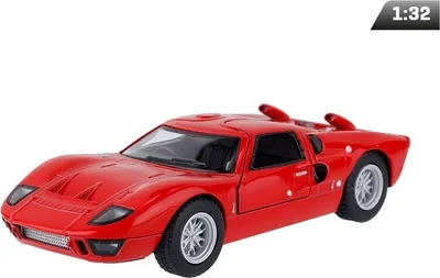 Image de Modèle réduit 1:32, Kinsmart, Ford GT40 MKII 1966, rouge