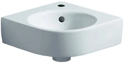 Image de Geberit Renova Nr.1 Comprimo Nouveau lavabo d'angle, 32cm, 276132000