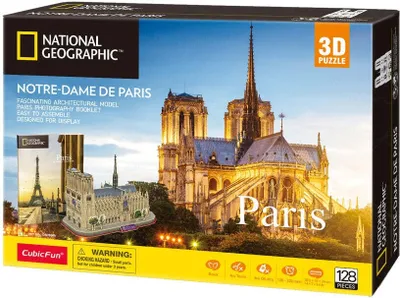 Image de CubicFun Cubic Fun 3d Puzzle NG Notre Dame De Paris