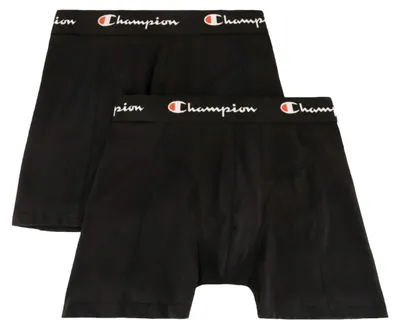 Produktbild von Champion - Boxershorts für Herren (2er-Pack) PP7461 (M) (Schwarz)