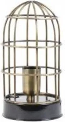 Produktbild von Casa Padrino Tischleuchte Schwarz 14 x H 25 cm - Leuchte - Tischleuchte