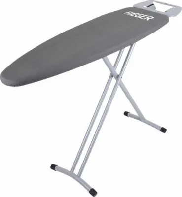 Produktbild von Haeger IB-SIM.002A, Bügelbrett in Originalgröße, Edelstahl, Trocken- & Dampfbügeleisen, Monochromatisch, Grau, Rechteckig