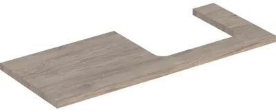 Immagine prodotto di Geberit ONE Plan de lavabo, découpe à droite, 120x3x47 cm, 505.325.00.6, 505.325.00.6
