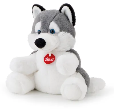 Produktbild von Trudi 19320 Scalda Sogni Husky Handpuppe, 26 cm