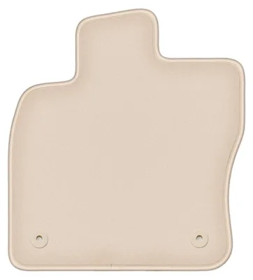 Image de Tapis conducteur en moquette pour Audi Q2 2016- (crossover) – 1 pièce, beige, sur mesure – Wielganizator FORTUNA