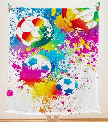 Immagine prodotto di Coperta in pile per divano e letto (colorata, 200x150 cm)