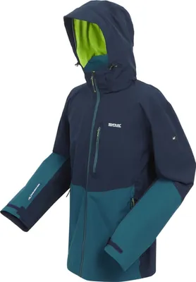 Produktbild von Regatta Bosfield II Regenjacke für Herren mit verschweißten Nähten, Größe:M, Farbe:Blau