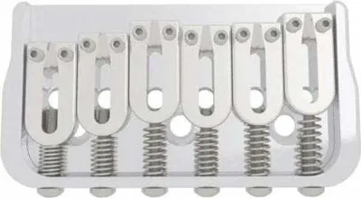 Produktbild von Hipshot 41060C Chrome Gitarrenbrücke