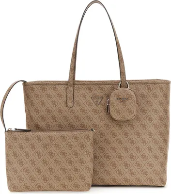 Produktbild von GUESS HWSL7124240 POWER PLAY II LARGE TECH TOTE Woman Shopper latte logo