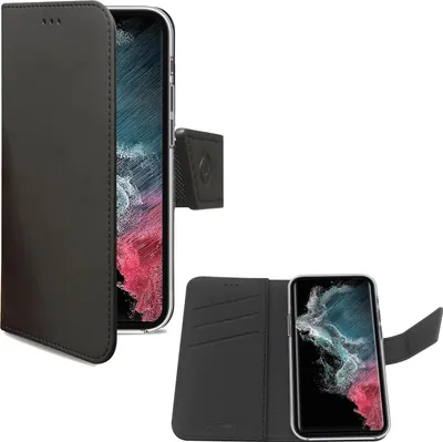 Produktbild von Celly Wally, Flip case, Samsung, Galaxy S23 5G, 15,5 cm (6.1"), Schwarz