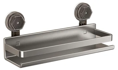 Produktbild von Badezimmer Regal Wand 30cm ohne Bohren mit Saugnapf für Dusche und Küche