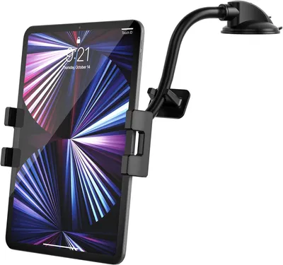 Produktbild von KFZ-Tablet-Telefonhalterung für Armaturenbrett, Schwarz, 4-13 Zoll