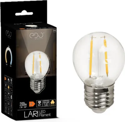 Produktbild von Żarówka LED LARI G45 E27 2W 3000K ciepła WW, 200lm EDO777462