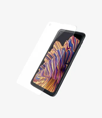 Obrázek produktu pro PanzerGlass ® Screen Protector Samsung Galaxy Xcover Pro, Samsung, Samsung - Galaxy Xcover Pro, Aplikace nasucho, Odolné proti poškrábání, Odolný proti nárazům, Průhledná, 1 kusů