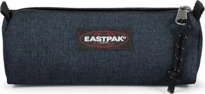 Produktbild von Federmäppchen, EASTPAK Benchmark Single, Reißverschluss, Triple Denim, 20,5 x 6 x 7,5 cm, 100% Nylon