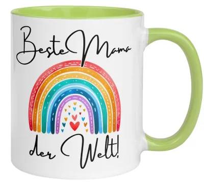 Produktbild von Tasse Mama – „Beste Mama der Welt“ – Geschenk Becher Geburtstag/Muttertag