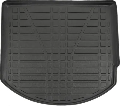 Image de Tapis De Coffre Sur Mesure Pour Ford Mondeo 2007-2015 Kombi, Noir, Antidérapant, Bord Haut, Toutes Saisons