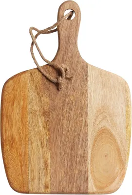 Produktbild von Vierkant Servierplatte - Mangoholz - 1 Stück - Braun - 41x28x1,5 cm