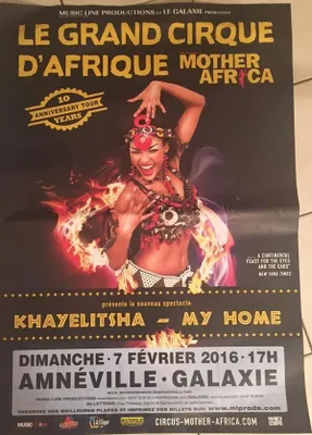Image de Le Grand Cirque d'Afrique - AFFICHE / POSTER - 70x100cm