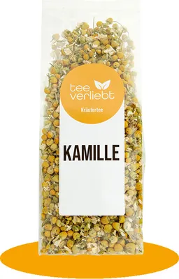 Produktbild von teeverliebt - Kamille Kräutertee lose | 50 g