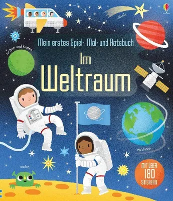 Produktbild von Mein erstes Spiel-, Mal- und Ratebuch: Im Weltraum