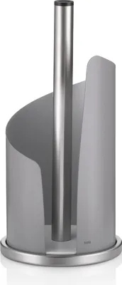 Image de Kela Porte-rouleau de cuisine Stella métal gris clair 33cmh 15cmØ, 11203