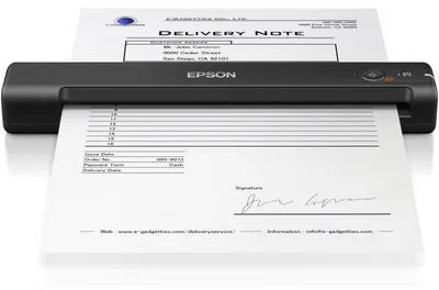 Produktbild von Tragbarer Scanner Epson WorkForce ES-50 600 dpi USB 2.0 Schwarz