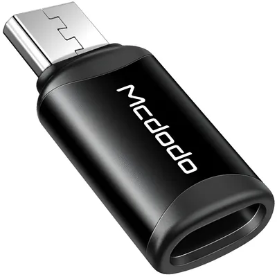 Immagine prodotto di Adattatore Telefonico Da Usb -C A Micro Usb Mcdodo Nero Ot-7690