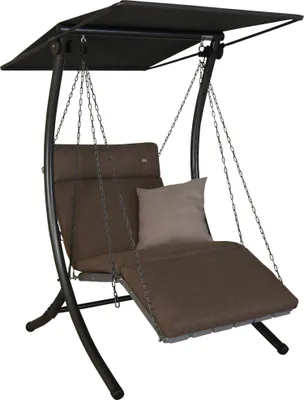 Produktbild von Hollywoodschaukel 1-Sitzer Luxus Smart olive